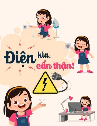 Điện kìa, cẩn thận!